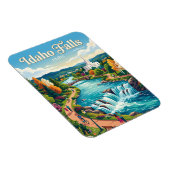 Idaho Falls Idaho Magnet (Rechte Seite)