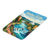 Idaho Falls Idaho Magnet (Linke Seite)