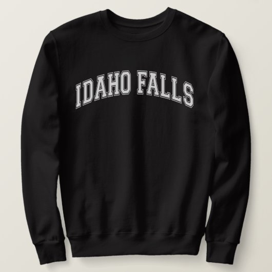 IDAHO FALLS University Style America Uni Sweatshirt (Design vorne)
