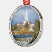 Idaho fällt Tempel Ornament Aus Metall (Links)