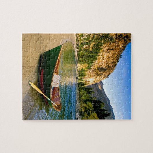 IDAHO, Fischerboot auf einem sandigen Strand in Puzzle (Horizontal)