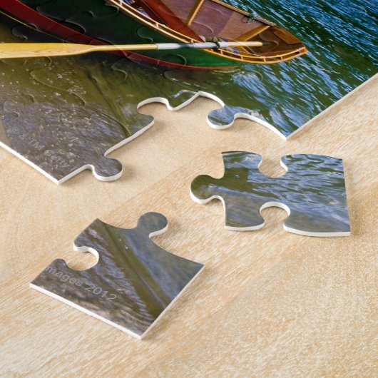 IDAHO, Fischerboot auf einem sandigen Strand in Puzzle (Seite)