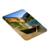 IDAHO, Fischerboot auf einem Sandstrand Magnet (Rechte Seite)