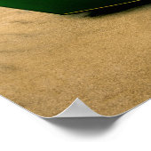 IDAHO, Fishing boat on a sandy beach in the Poster (Ecke)