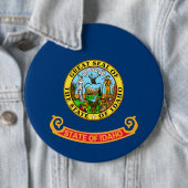 Idaho Flag, der Gem Staat, amerikanische Staaten Button (Beispiel)