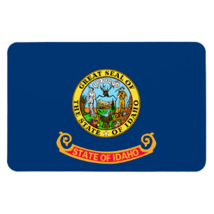 Idaho Flag, der Gem Staat, amerikanische Staaten Magnet