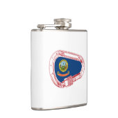 Idaho Flag Klettersteig Carabiner Flachmann (Rechts)