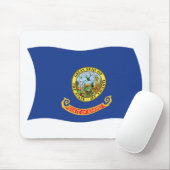 Idaho Flag Mousepad (Mit Mouse)