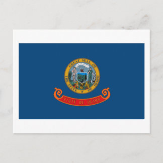 Idaho Flag Postcard Postkarte