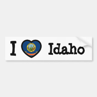 Idaho-Flagge Autoaufkleber