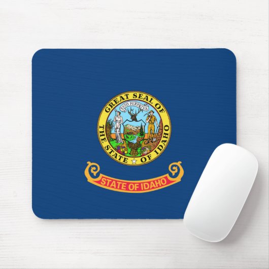 Idaho-Flagge Mousepad (Mit Mouse)