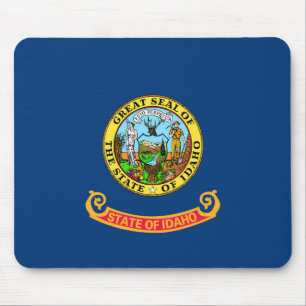 Idaho-Flagge Mousepad