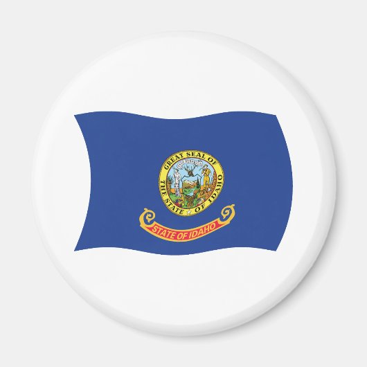 Idaho-Flaggenmagnet Magnet (Vorne)