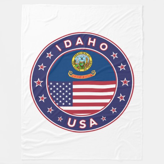 Idaho Fleecedecke (Vorderseite)