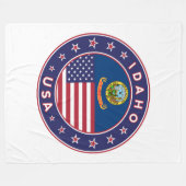 Idaho Fleecedecke (Vorderseite (Horizontal))