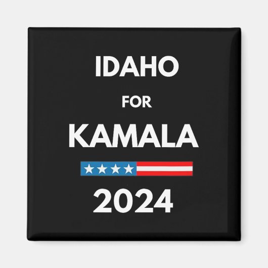 Idaho für Kamala 2024 Magnet (Vorne)