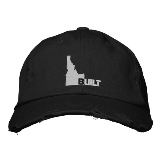 Idaho Gebäude Classic Center bestickt Baseball Ca Bestickte Baseballkappe (Vorderseite)