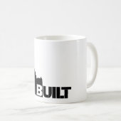 Idaho Gebaut (schwarz) Kaffee-Tasse Kaffeetasse (VorderseiteRechts)