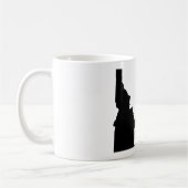 Idaho Gebaut (schwarz) Kaffee-Tasse Kaffeetasse (Links)