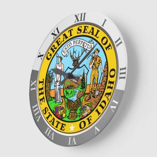 Idaho Große Wanduhr (Winkel)