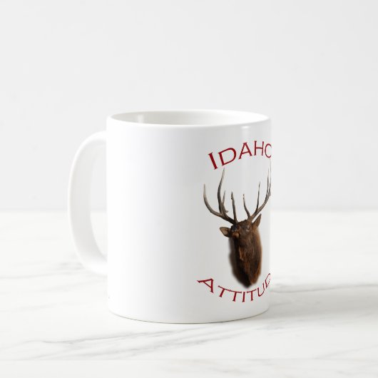 Idaho-Haltung Kaffeetasse (Vorderseite Links)