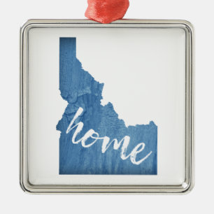 Idaho-Holzmaserung Ornament Aus Metall