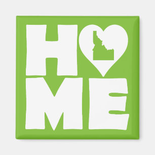 Idaho Home Heart State Kühlschrankmagnet