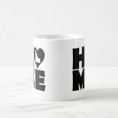 Idaho Home Heart State Mug oder Travel Mug Kaffeetasse (Mittel)