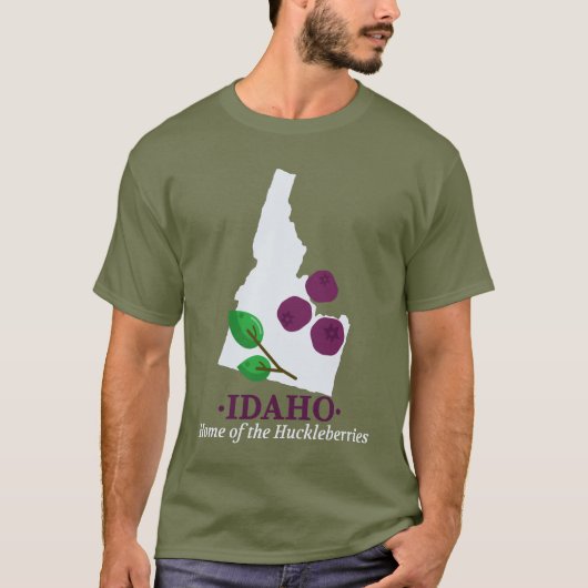 Idaho Huckleberries T-Shirt (Vorderseite)