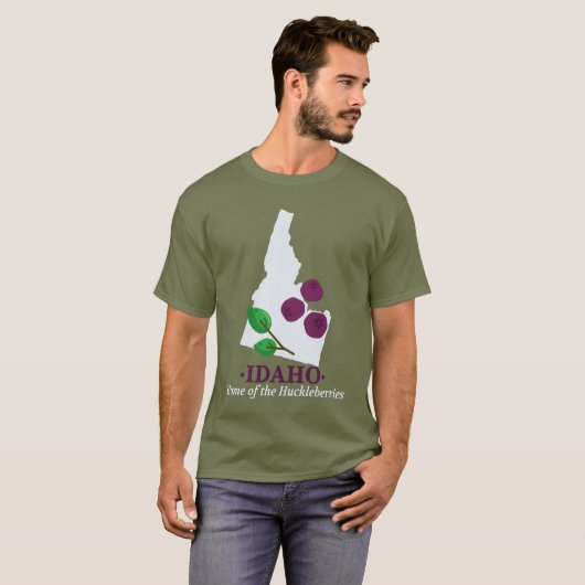 Idaho Huckleberries T-Shirt (Vorne ganz)