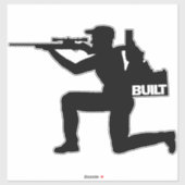 Idaho Hunter Vinyl Decal Aufkleber (Blatt)