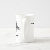 Idaho Huntress Bone China Tasse (Rückseite)