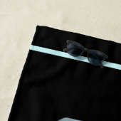 Idaho "I Saw 1" Sasquatch Lizenzschild Strandtuch (Beispiel)