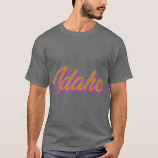 Idaho ID American State Pride Love 6 T-Shirt
