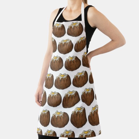 Idaho ID Baked Potato Potato Spuds Feinschmecker Schürze (InSitu)