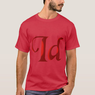 Idaho-ID-Initialen-Monogramm-Text T-Shirt