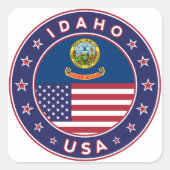 Idaho, Idaho USA, Idaho sticker (Vorderseite)