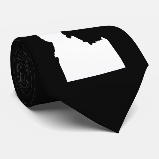 Idaho in Weiß Krawatte (Gerollt)