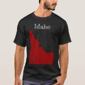 Idaho Interstates [Berry Red Design] T - Shirt (Vorderseite)