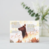 idaho ist nicht nur Kartoffeln Postkarte (Stehend Vorderseite)