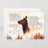 idaho ist nicht nur Kartoffeln Postkarte (Vorne/Hinten)