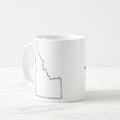 Idaho? Ja… Kaffeetasse (Vorderseite Links)