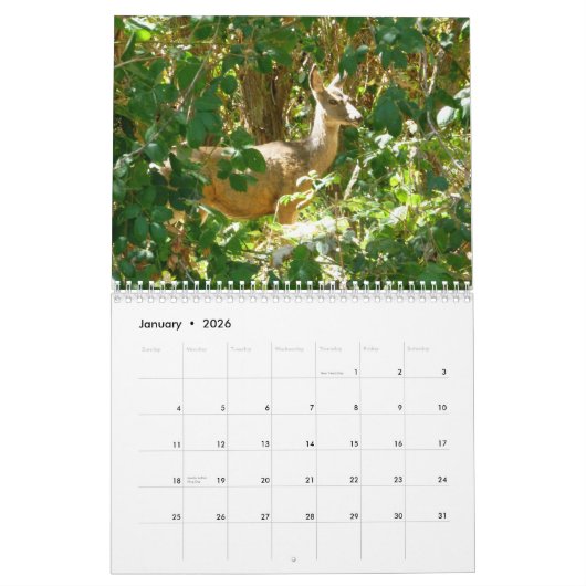 Idaho Kalender (Jan 2026)