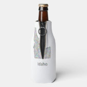 Idaho-Karte Flaschenkühler (Flasche Rückseite)