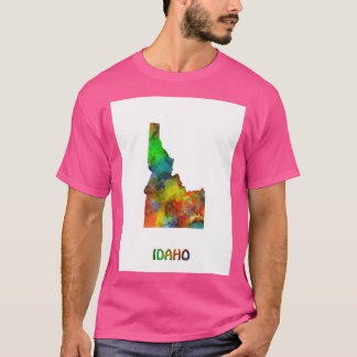 Idaho-Karte T-Shirt