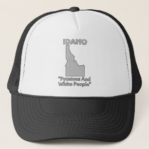 Idaho - Kartoffeln und weiße Leute Truckerkappe