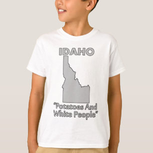 Idaho - Kartoffeln und Weiße T-Shirt