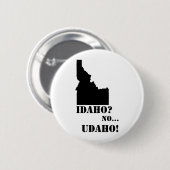 Idaho keine Udaho Karte Button (Vorne & Hinten)