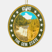 Idaho Keramik Ornament (Links)