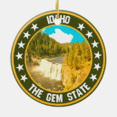 Idaho Keramik Ornament (Hinten)